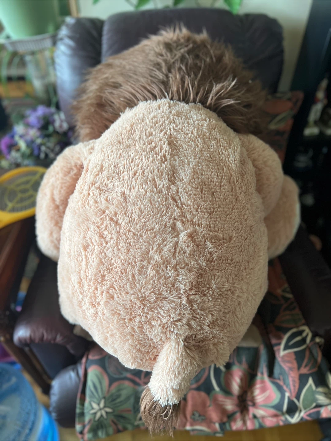 Large Plush Lion Stuffed Animal - photo 4