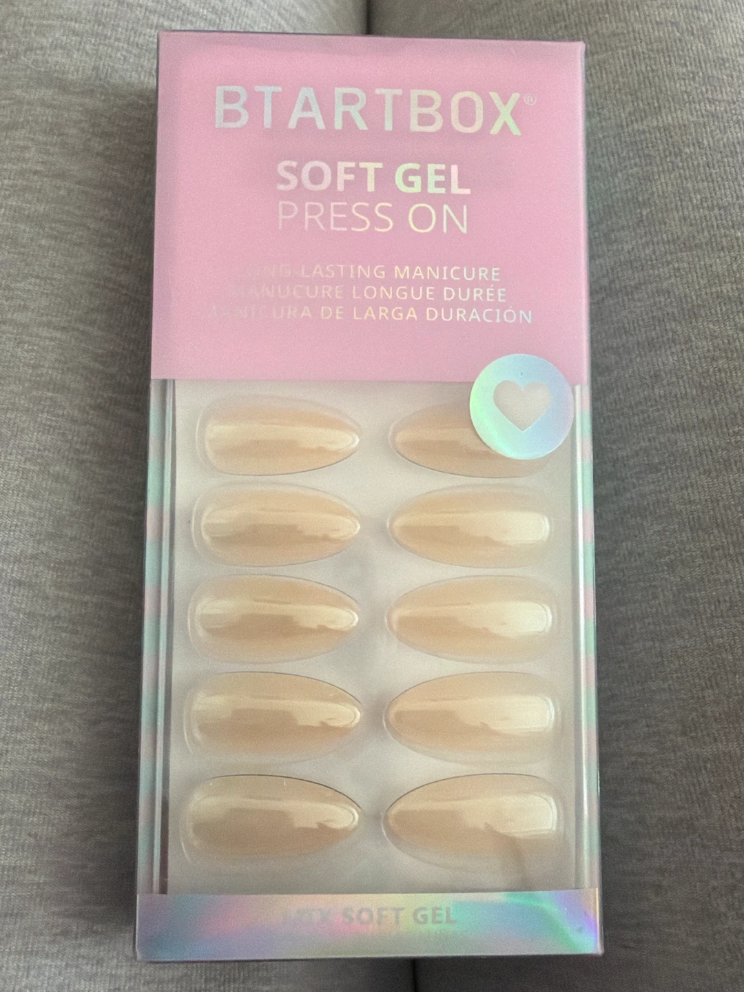 🏈 BTARTBOX Soft Gel Press On Nails