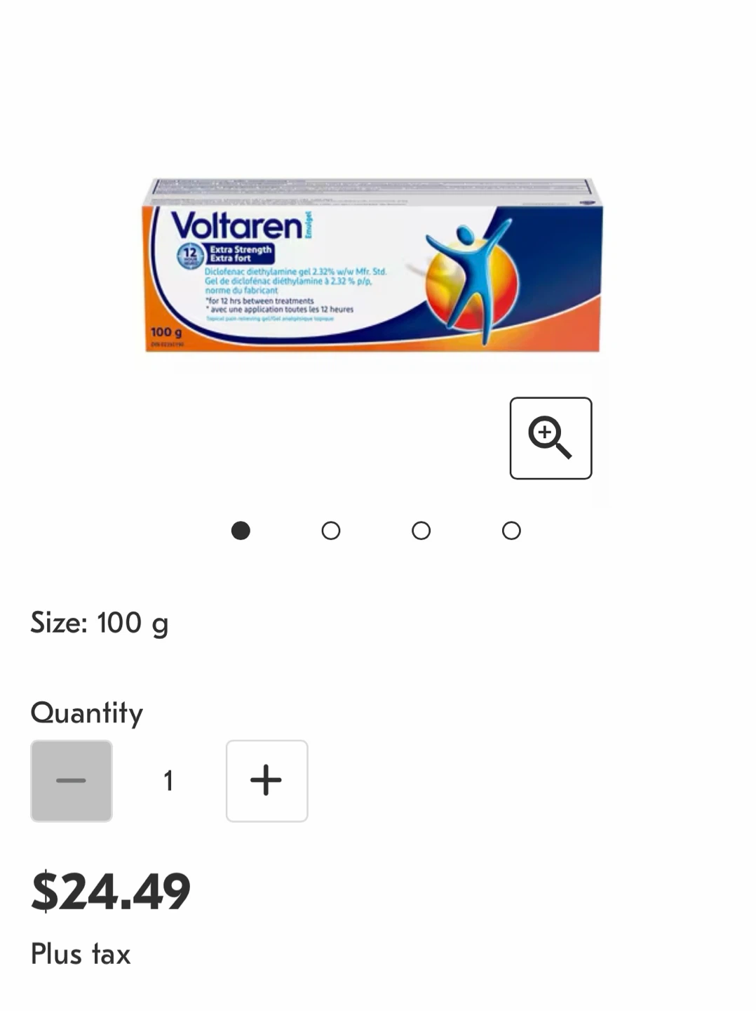 BNIBVoltaren Extra Strength Emulgel 100g🏈 - photo 2