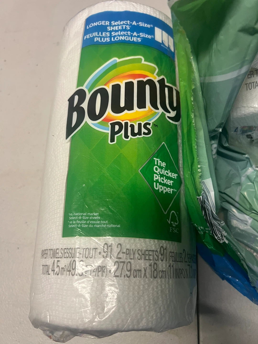 Bounty Plus Paper Towels 12 Count Pack - photo 2