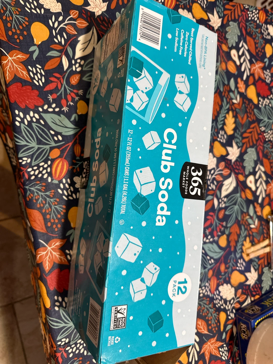 365 Whole Foods Market Club Soda 12 Pack