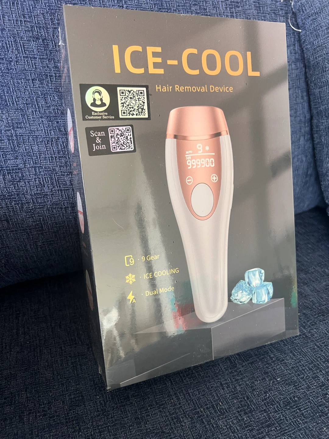 ICE-COOL Hand-held Hair Removal Device CT10