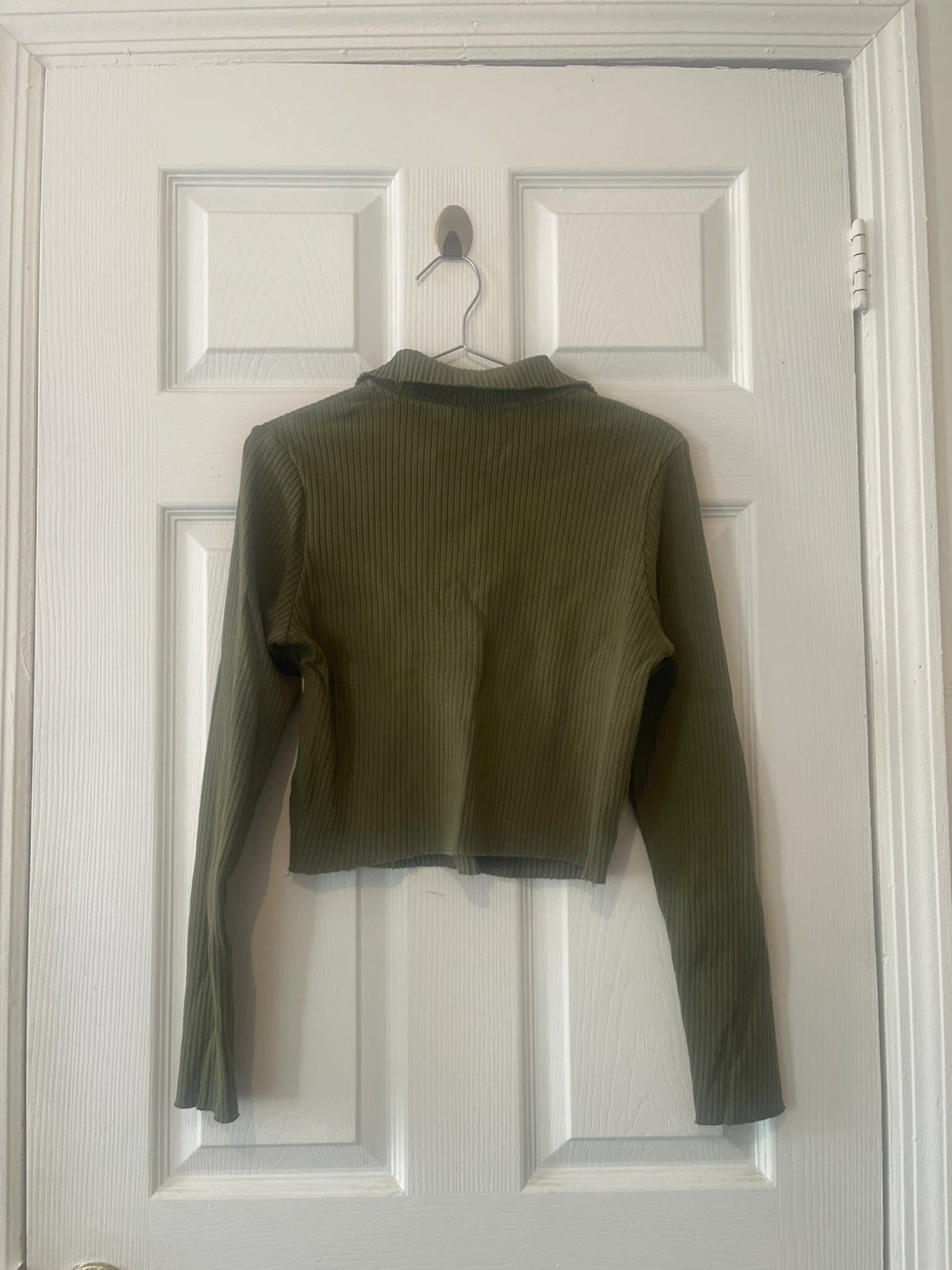 Calvin Klein Jeans Ribbed Quarter-Zip Pullover - photo 2