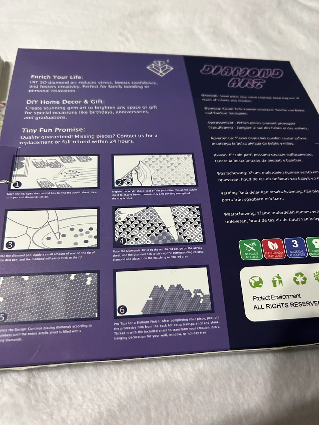 New-DIY 5D Diamond Art Hanging Decoration Kit - photo 4