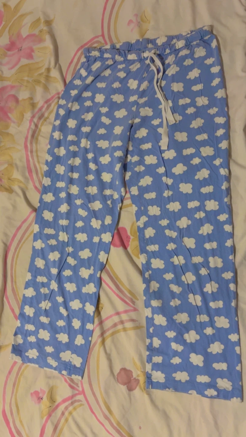 🏈 George blue cloud print pajama pants