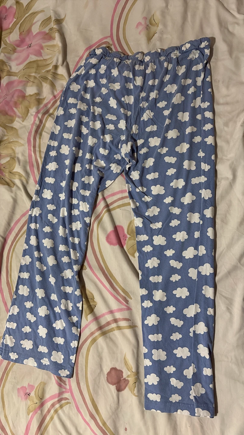 🏈 George blue cloud print pajama pants - photo 4