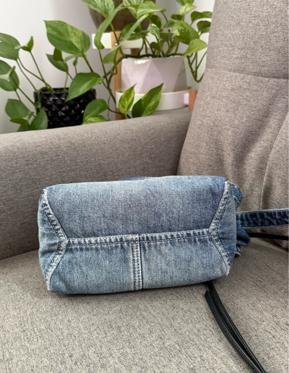 Marc Jacobs The Sack Bag Denim Mini 🏈 - photo 3