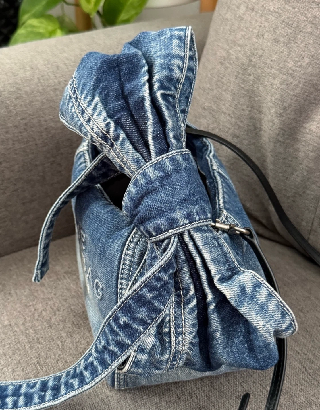 Marc Jacobs The Sack Bag Denim Mini 🏈 - photo 5