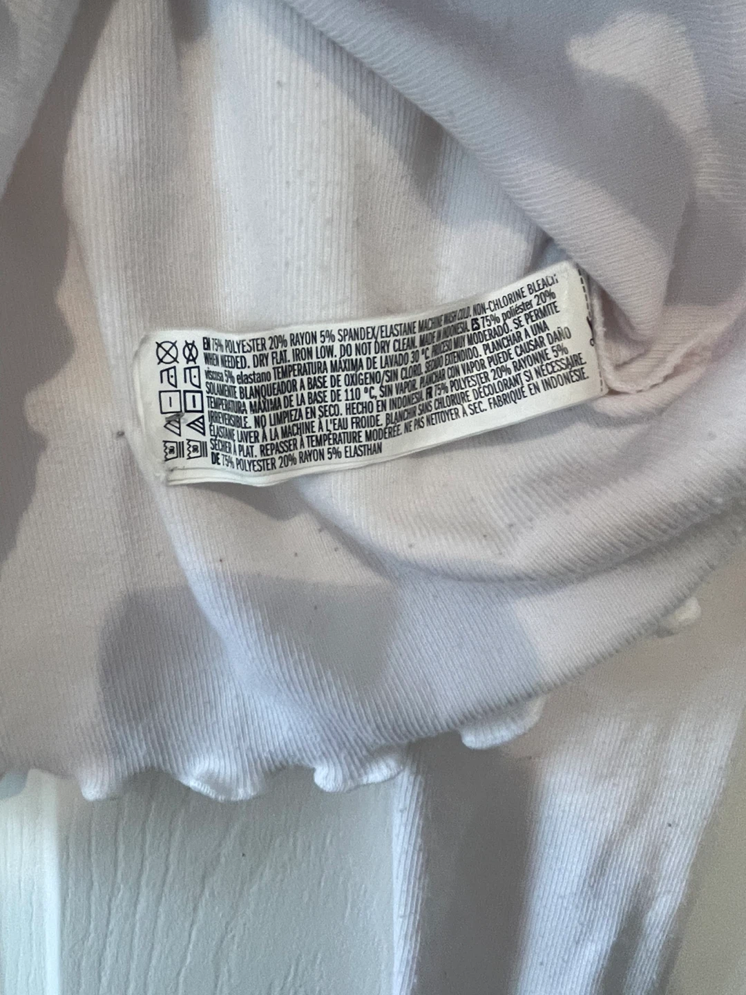 Forever 21 White Mock Neck Long Sleeve Top - photo 4
