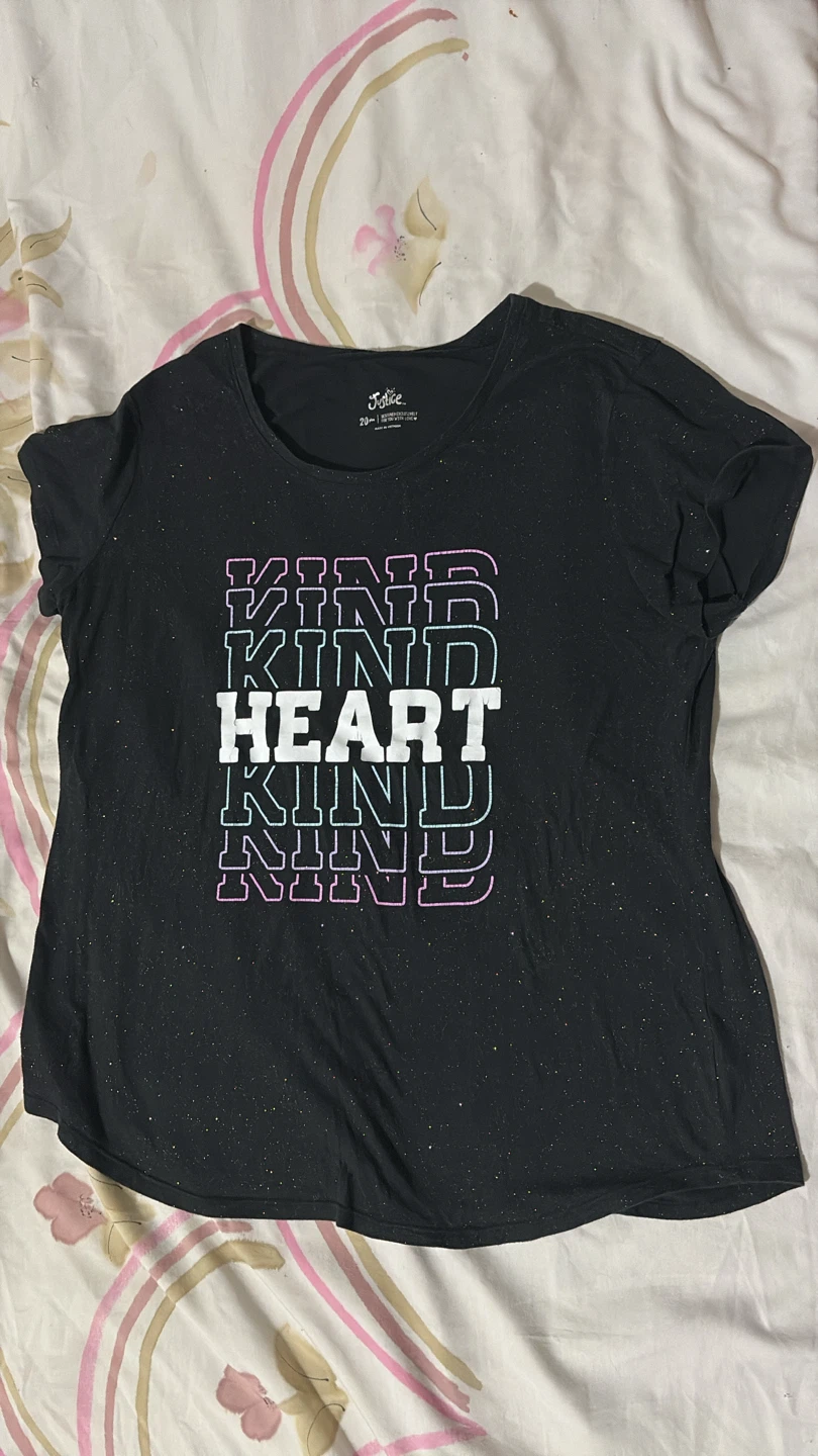 🏈 Justice Kind Heart Graphic T-Shirt - photo 2