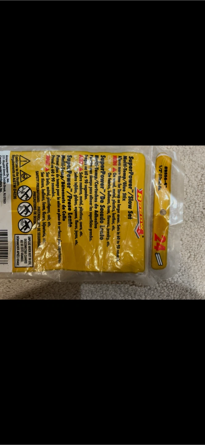Arrow Super Power Slow Set Glue Stix - photo 2