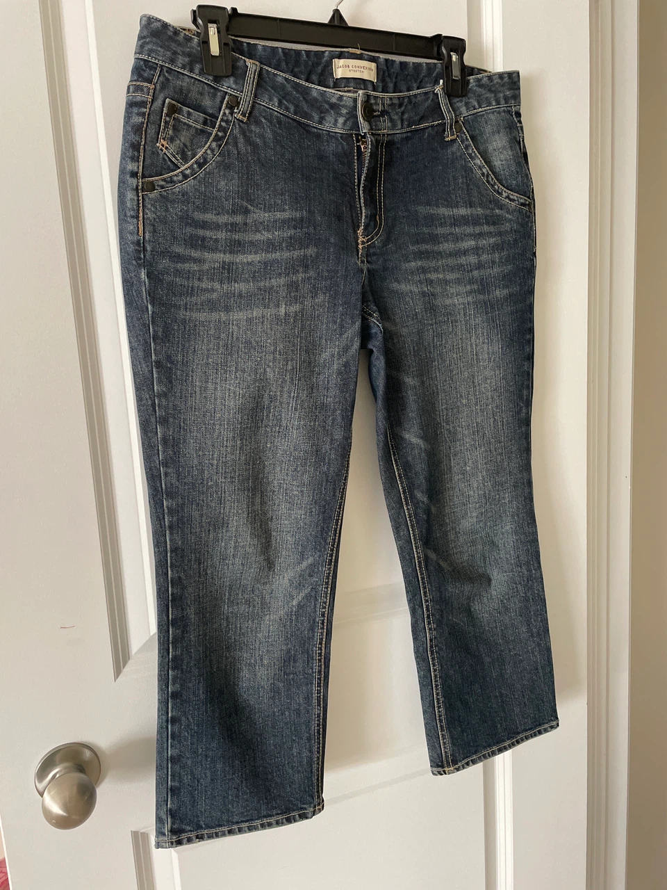 Jacob Connexion Stretch Denim Capris