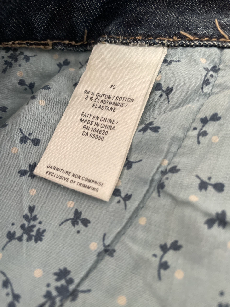 Jacob Connexion Stretch Denim Capris - photo 3