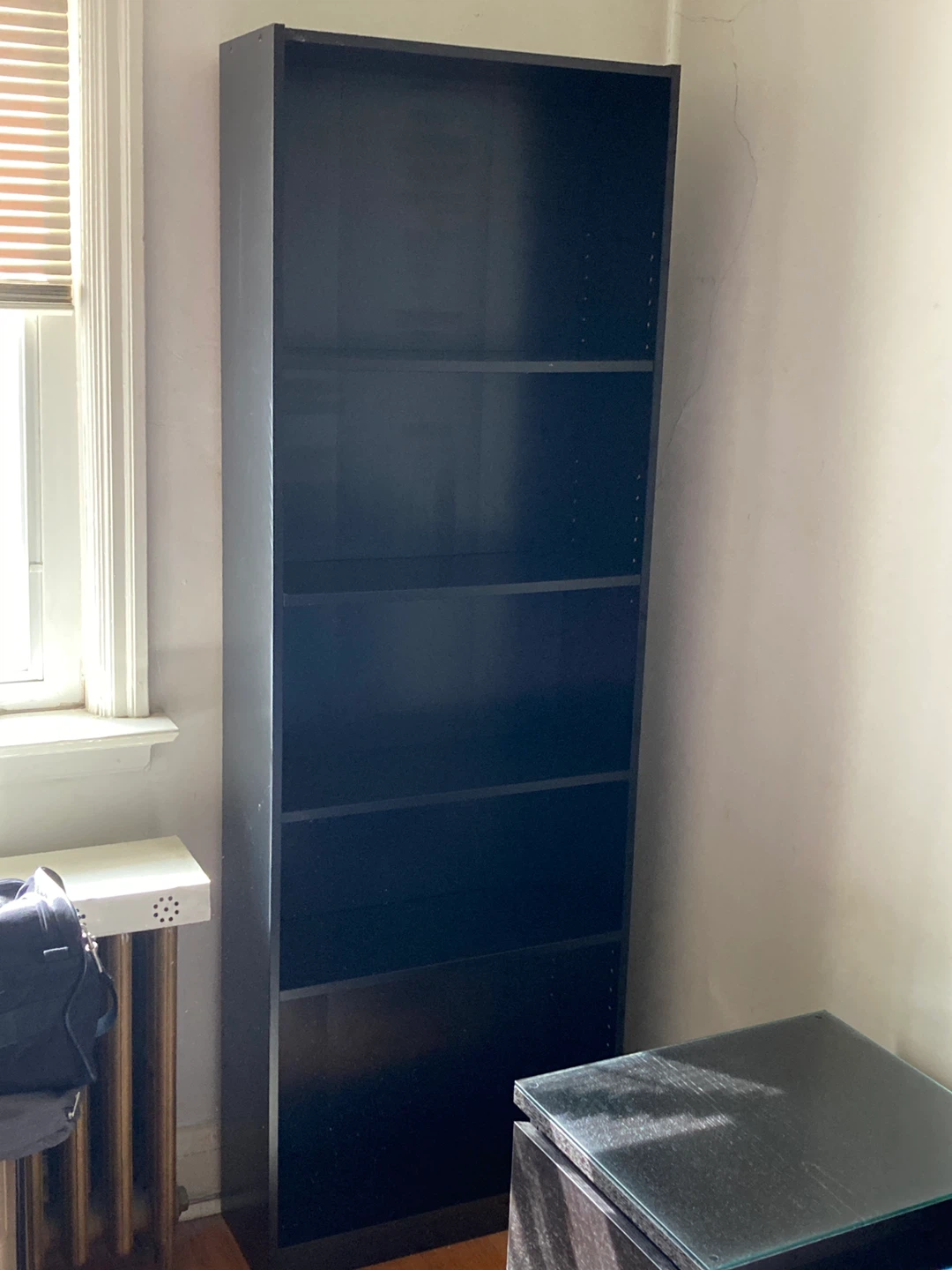 Black Tall Bookshelf