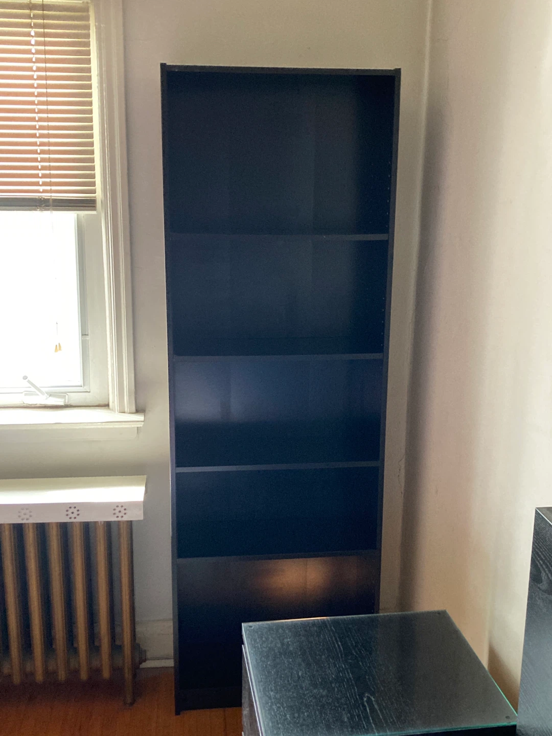 Black Tall Bookshelf - photo 2
