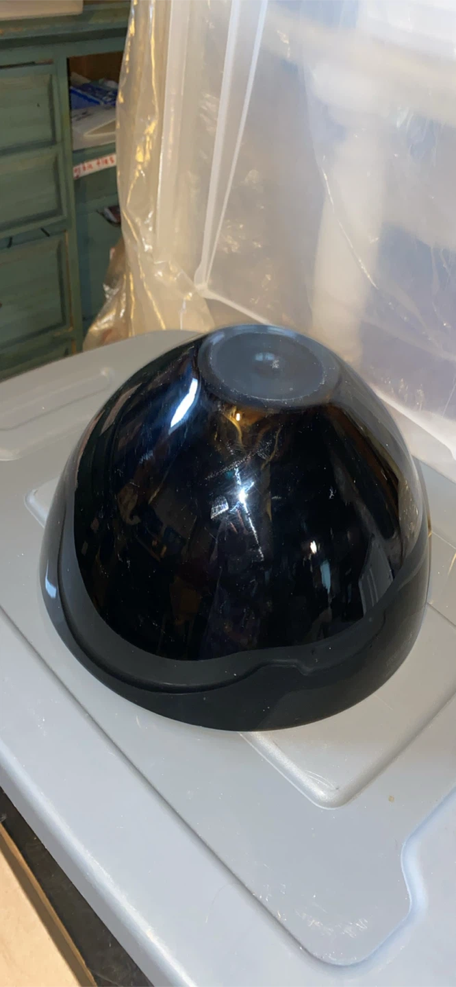 Large Black and White Serving Bowl - photo 3