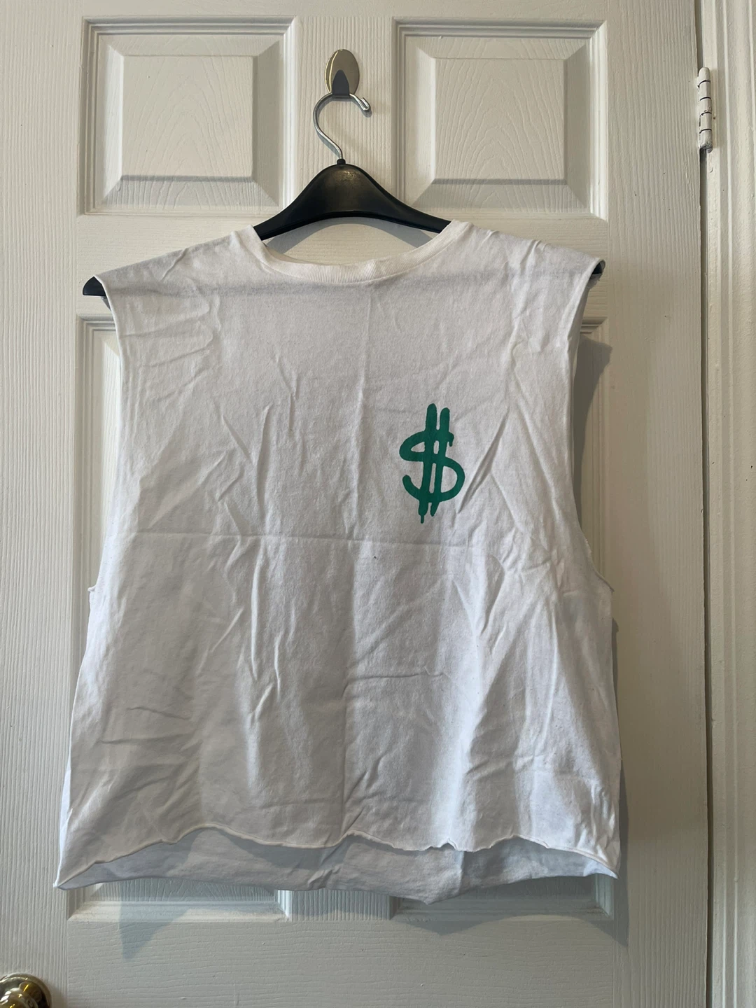 Fashion Nova Men Graphic Sleeveless Shirt