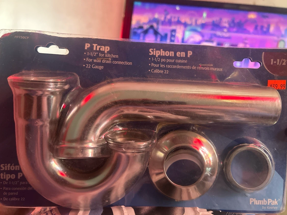 Plumb Pak P-Trap 1-1/2 in.