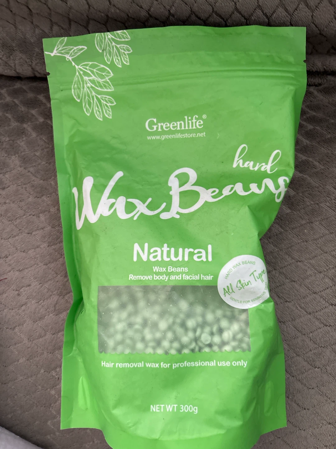 Greenlife Natural Hard Wax Beans 300g 🏈