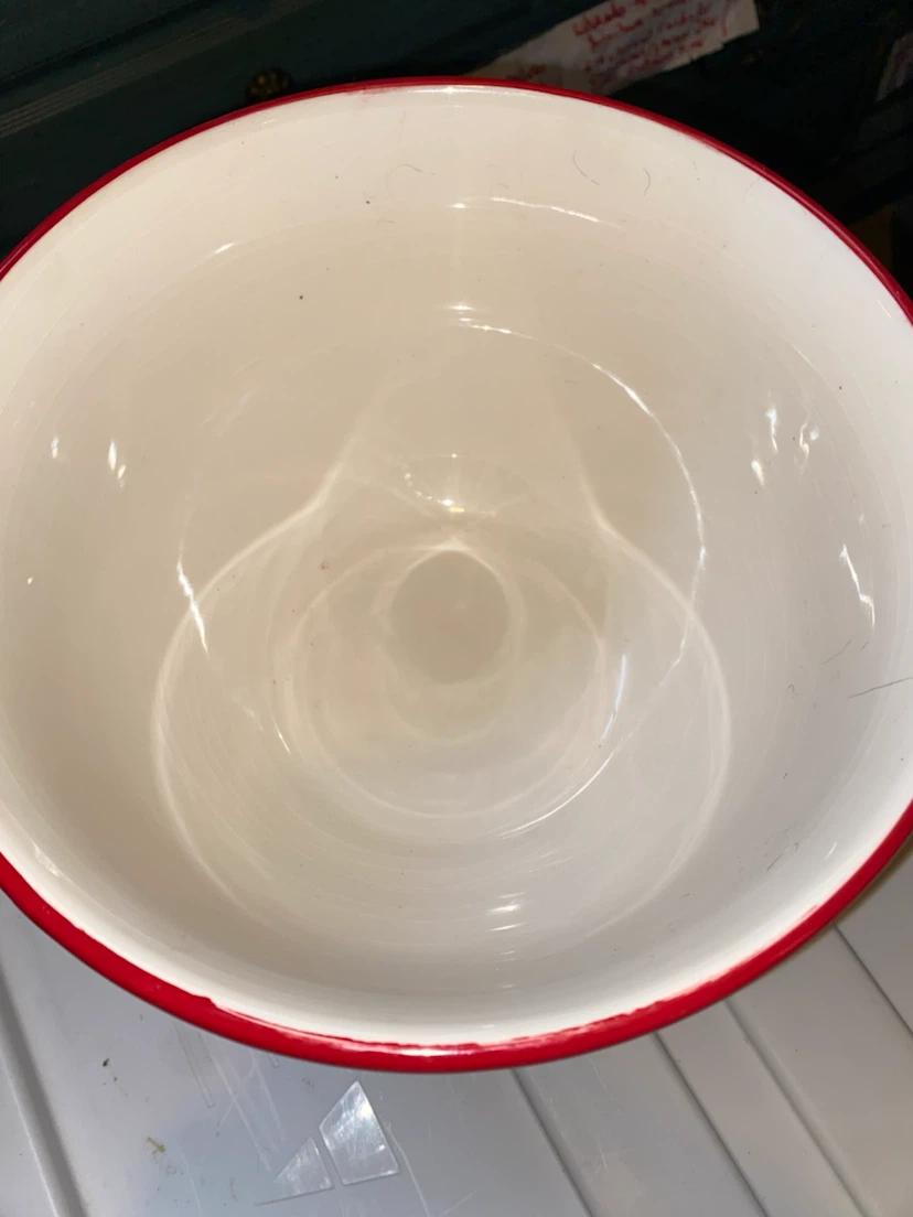 SCM Designs Red and White Candy Cane Bowl - photo 3