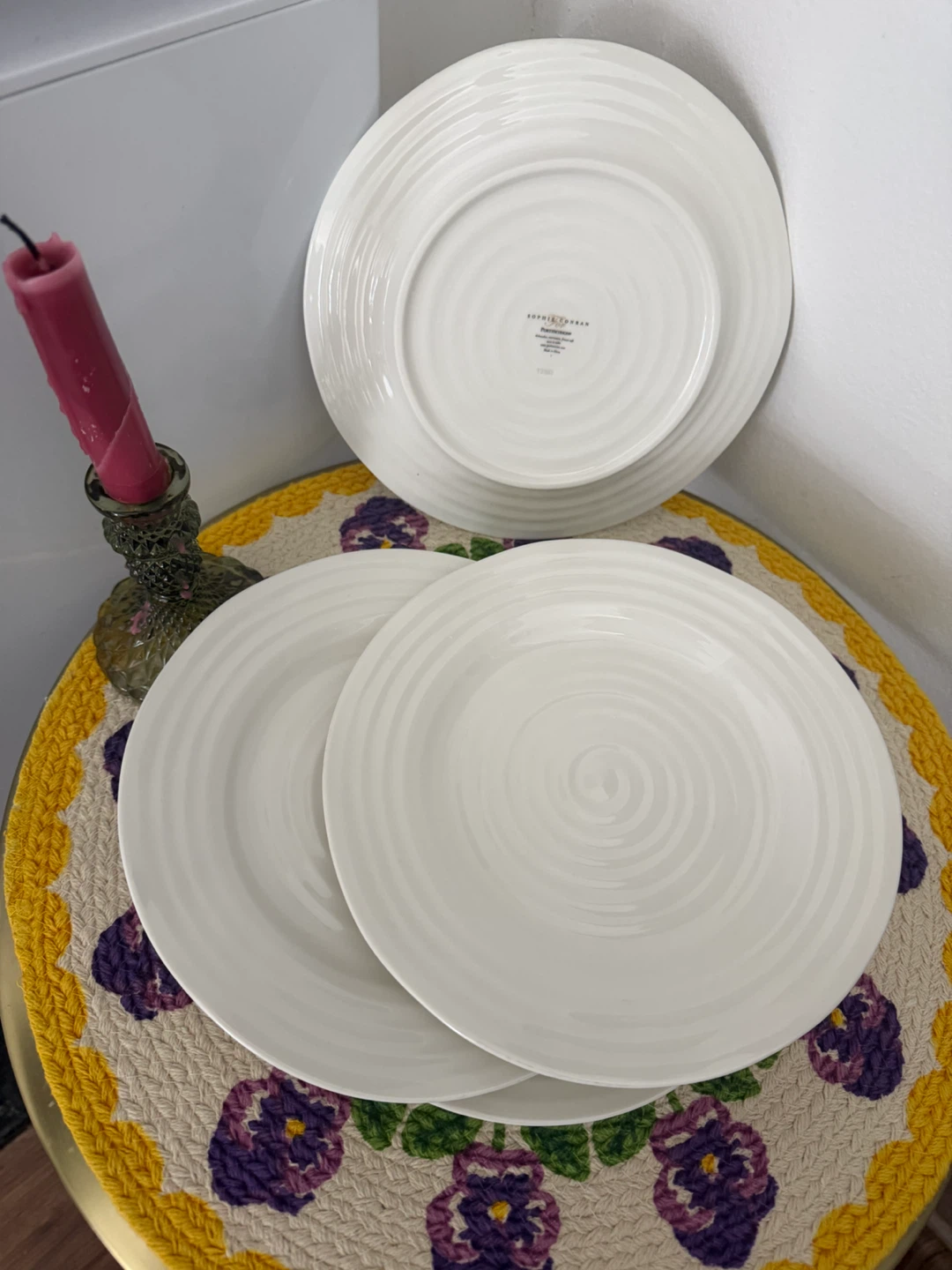 Sophie Conran Portmeirion White Salad Plates