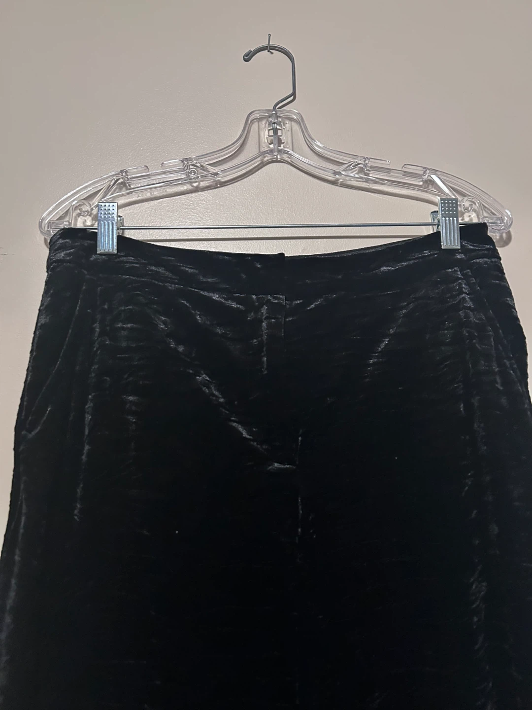 Forever 21 Black Velvet Trousers - photo 4