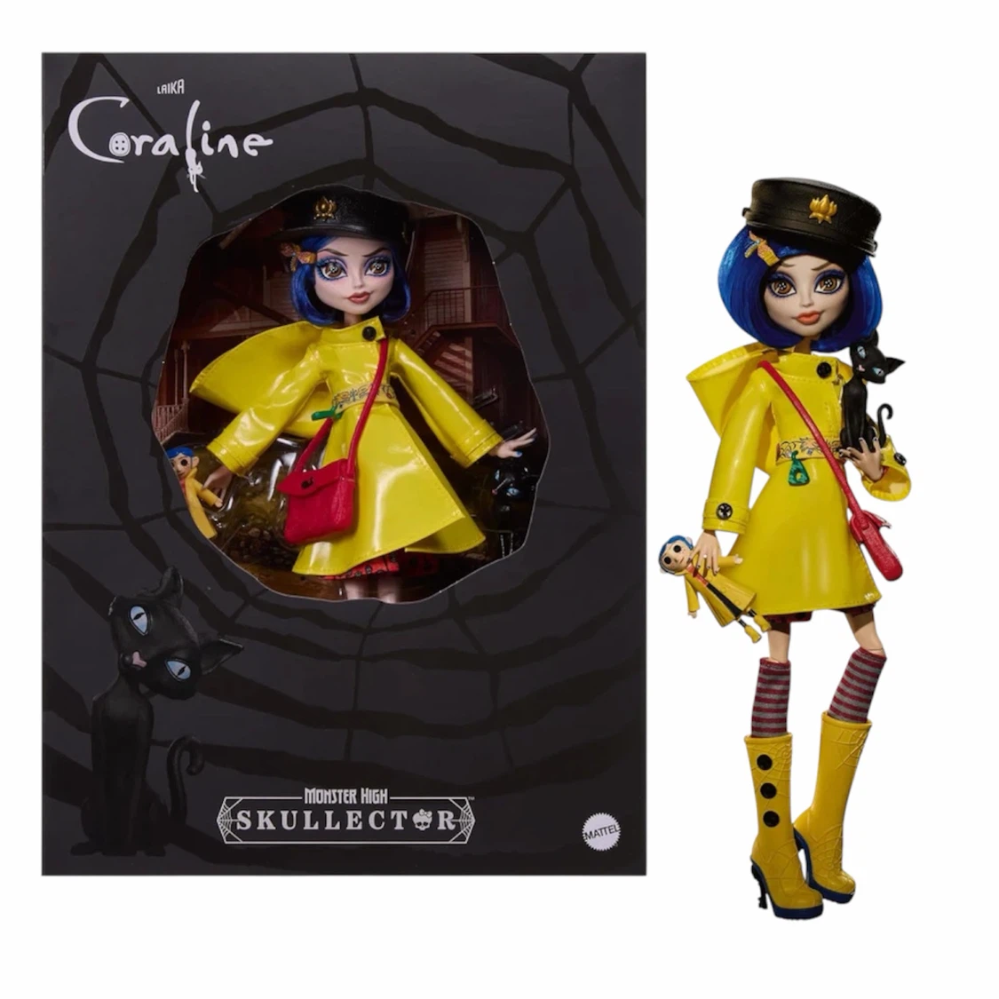 MONSTER HIGH: SKULLECTOR X LAIKA - CORALINE DOLL - BNIB