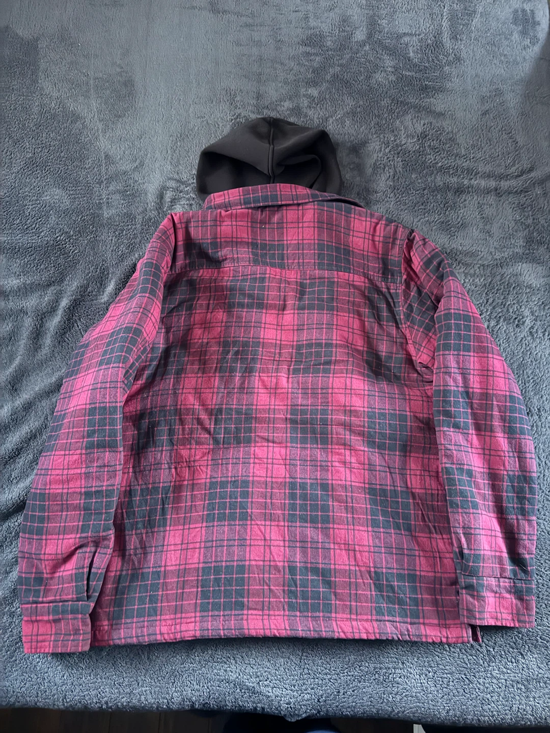 BC Clothing Co. Plaid Hooded Flannel Jacket - photo 2