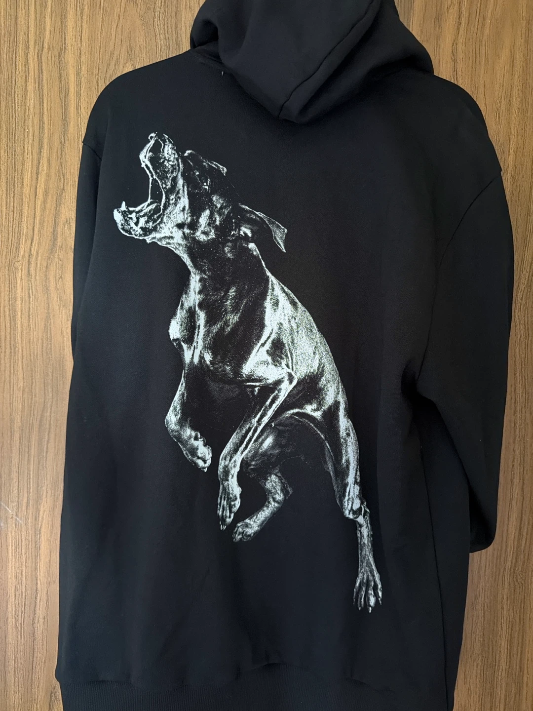 HUGO Black Graphic Hoodie - photo 3