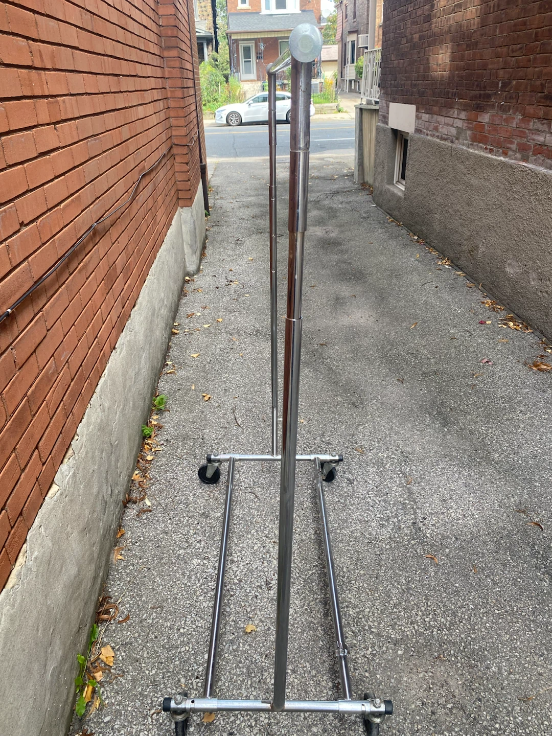 Collapsible Metal Rolling Garment Rack - photo 2
