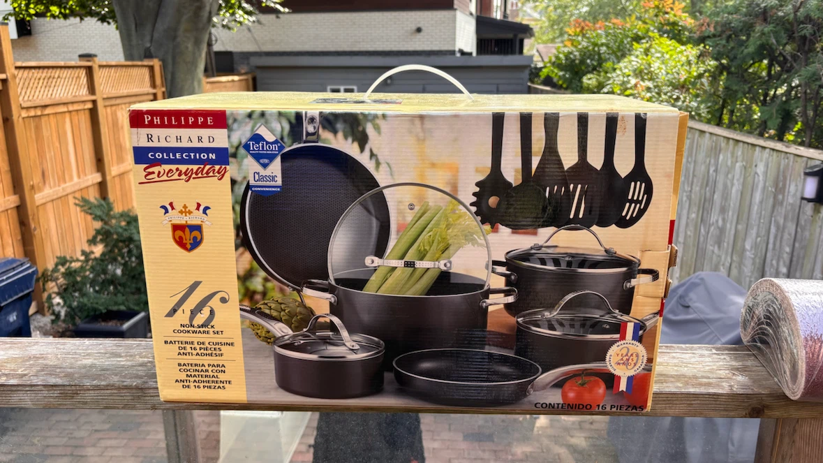 Philippe Richard 16-Piece Non-Stick Cookware Set