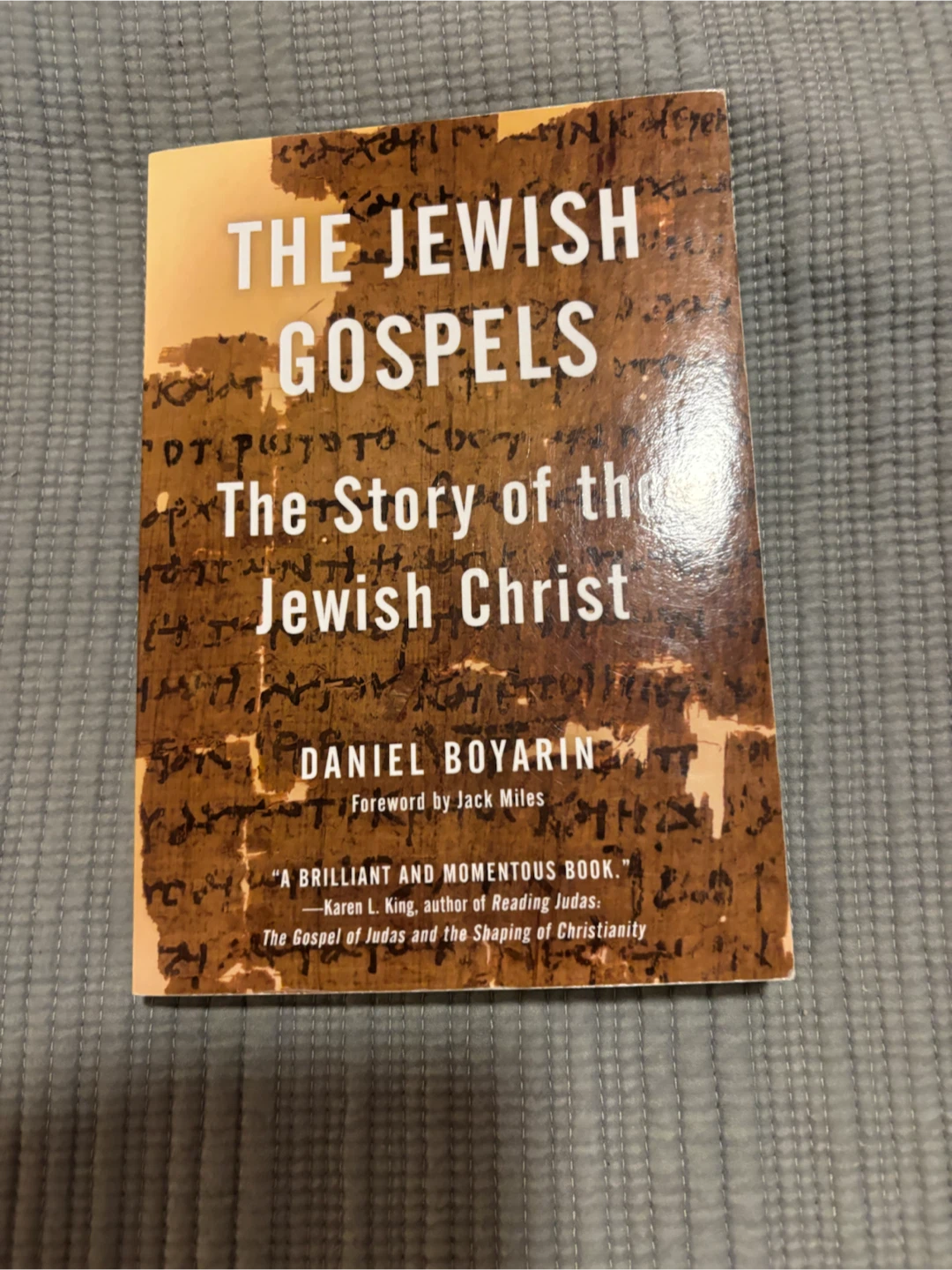 The Jewish Gospels by Daniel Boyarin