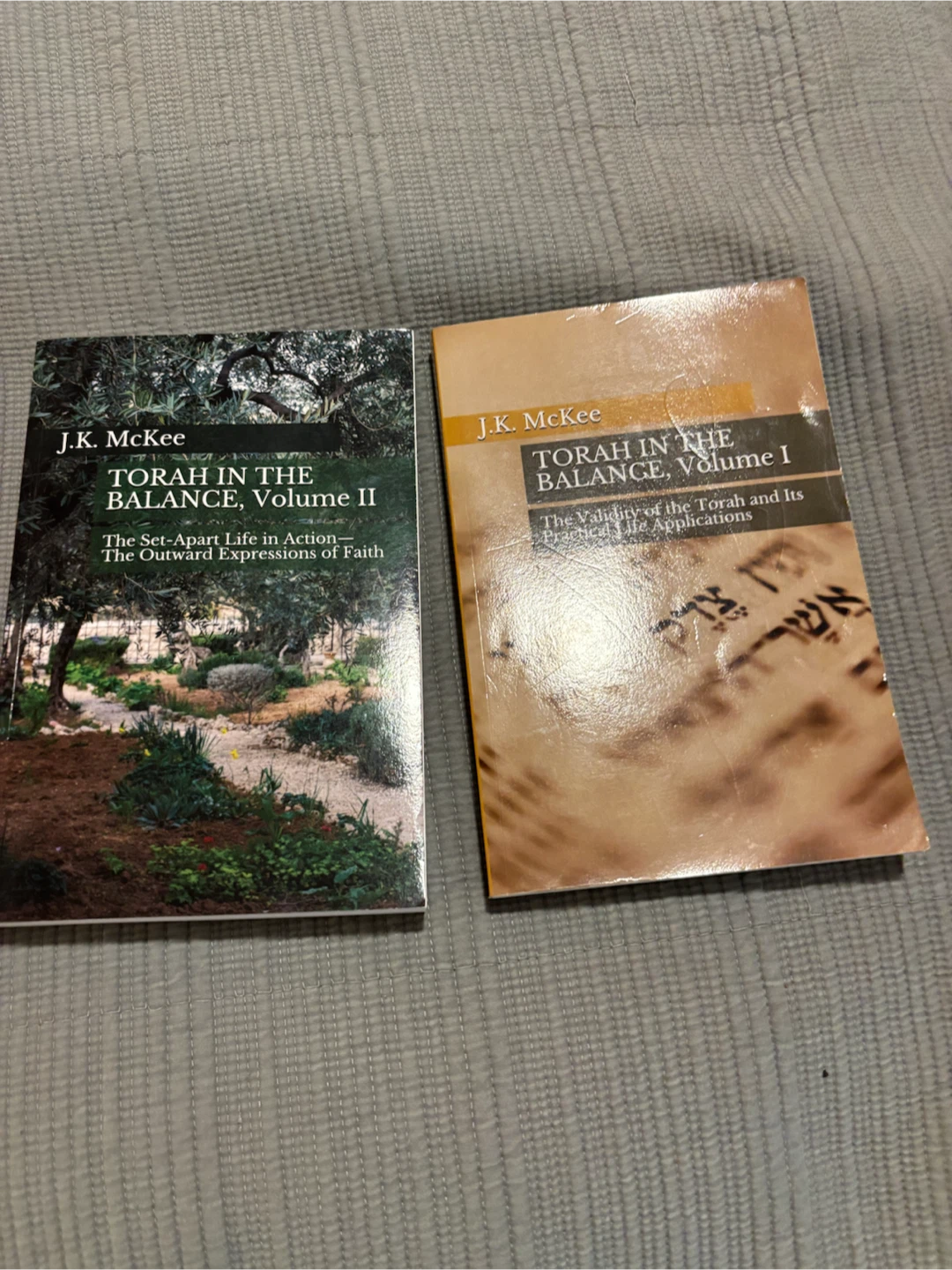 Torah in the Balance Volumes I and II by J.K. McKee