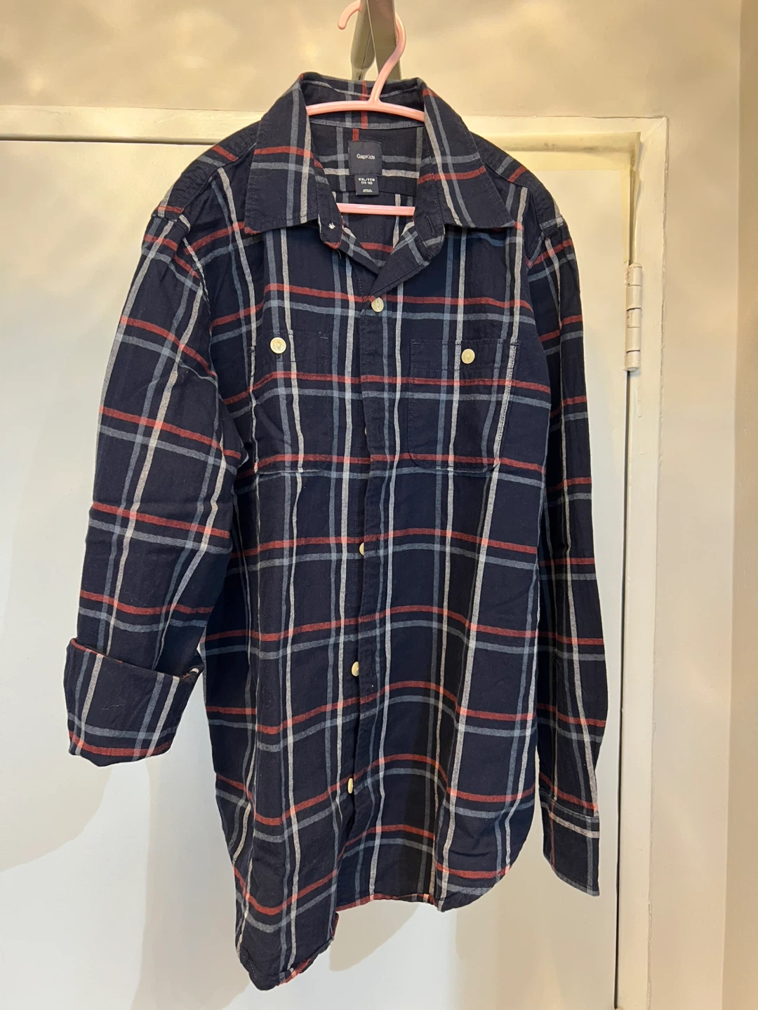 GapKids Plaid Flannel Shirt