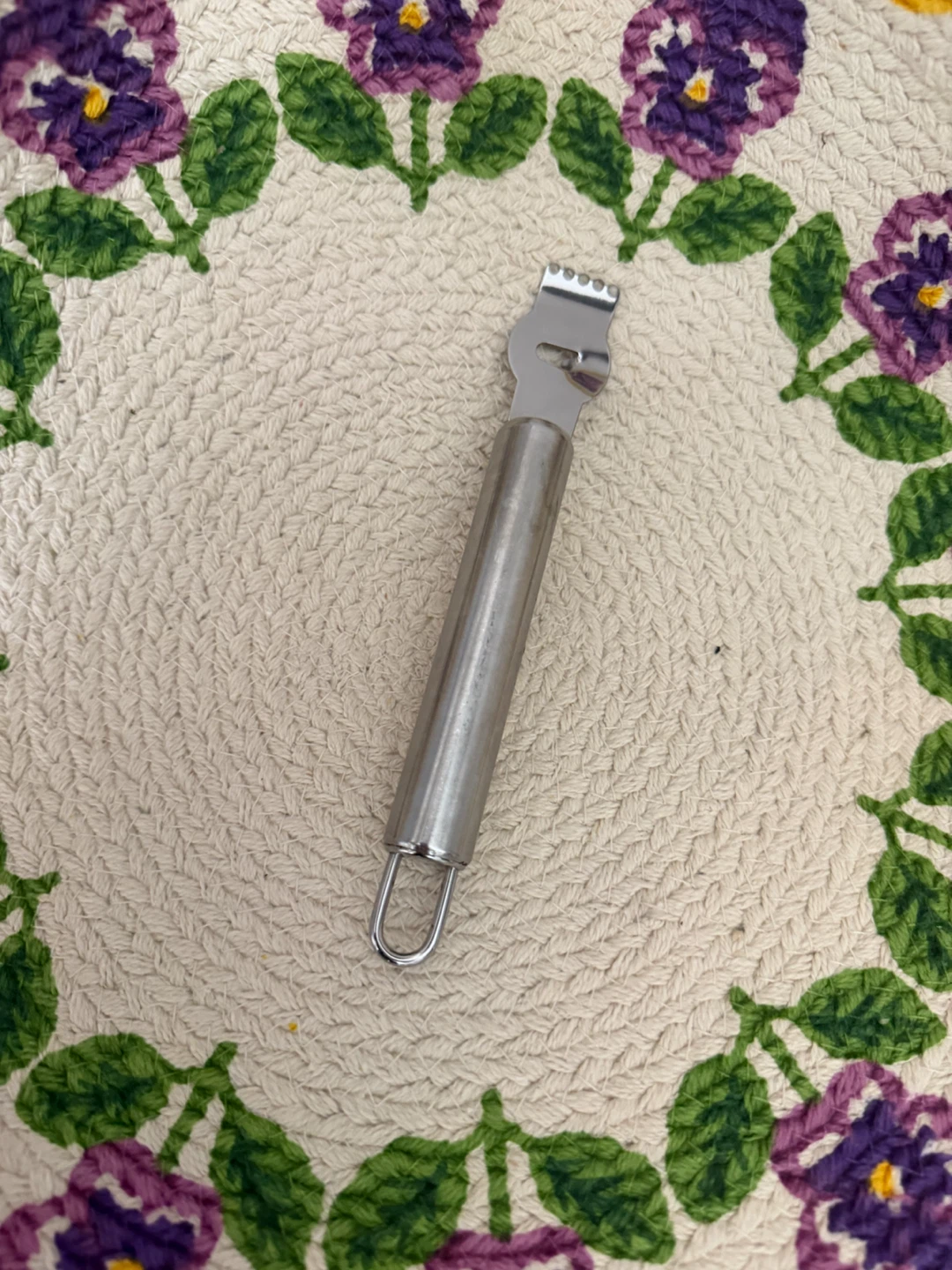 🏈 Stainless steel citrus zester