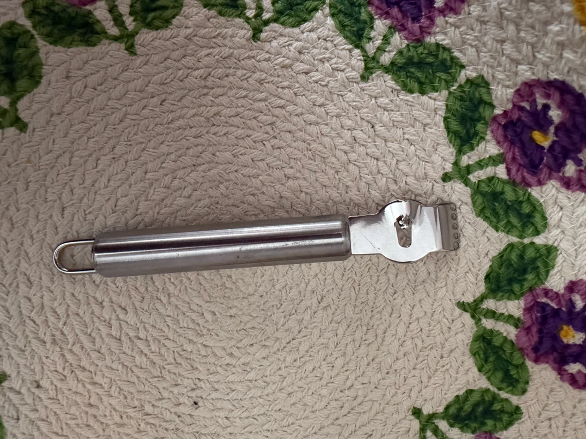 🏈 Stainless steel citrus zester - photo 2
