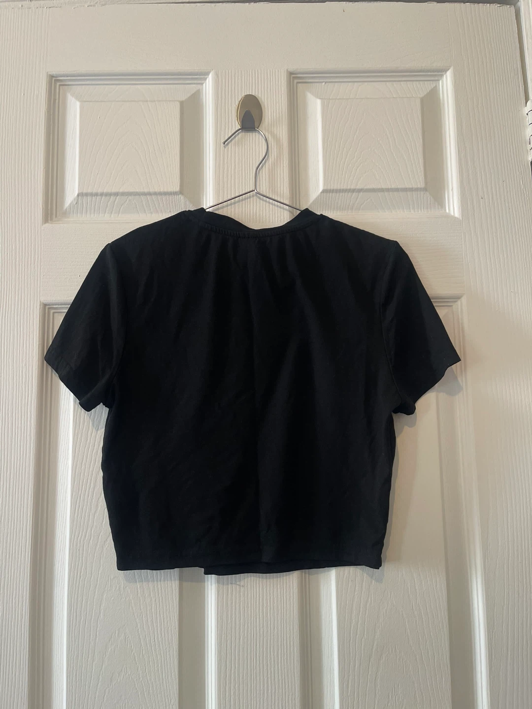 SHEIN California San Francisco Graphic Crop Top Black - photo 2