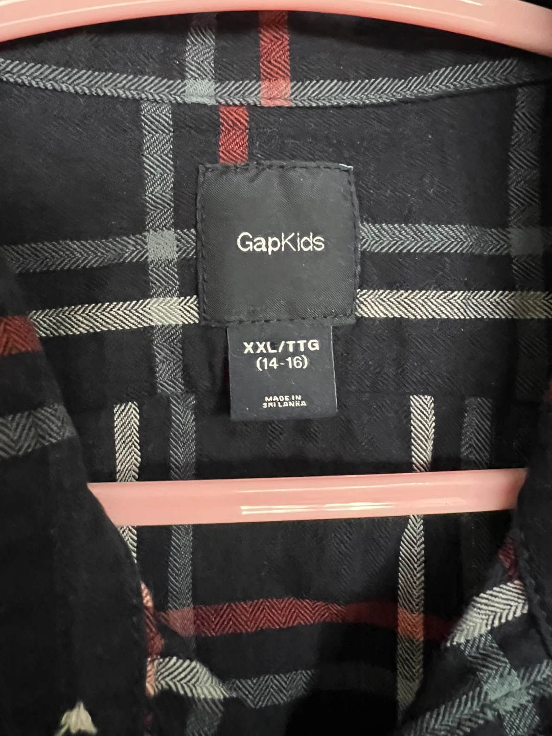 GapKids Plaid Flannel Shirt - photo 3
