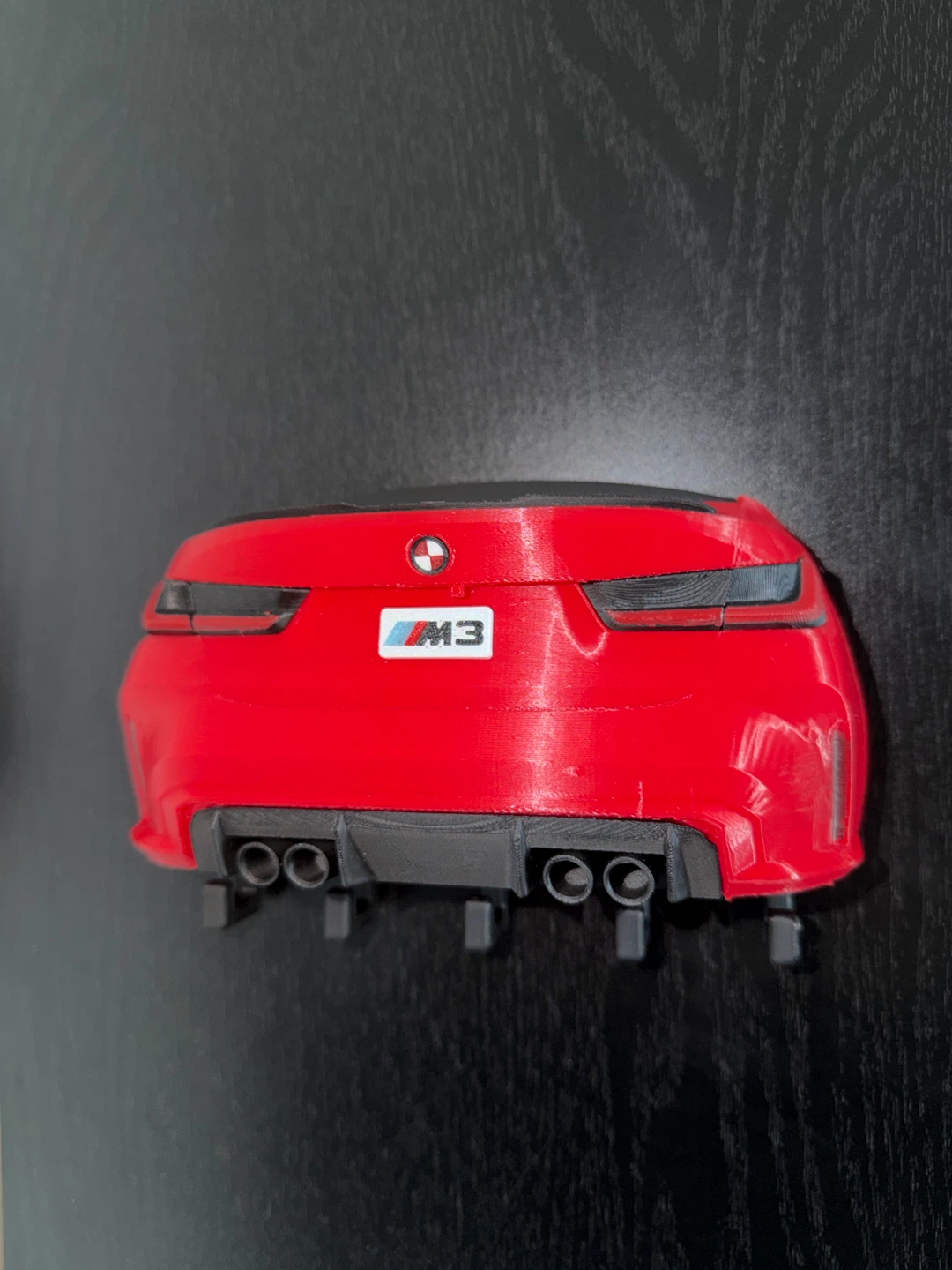 3D Printed BMW M3 Rear Bumper Wall Decor - photo 2