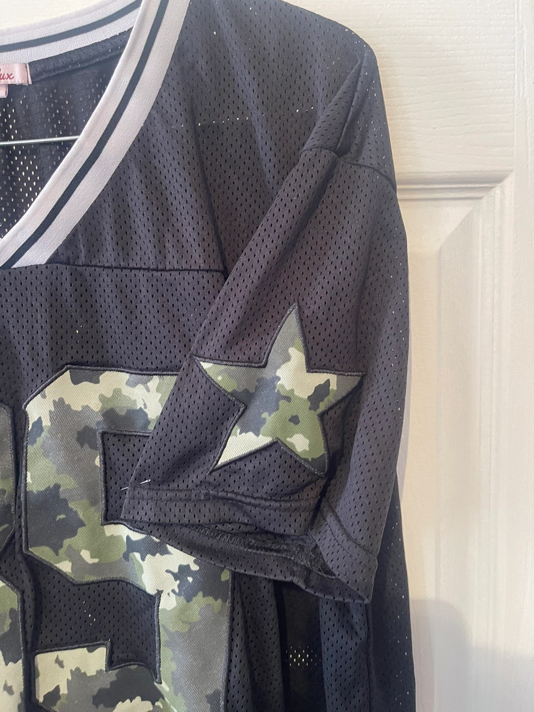 La Lux Black Mesh Jersey Size Large - photo 2