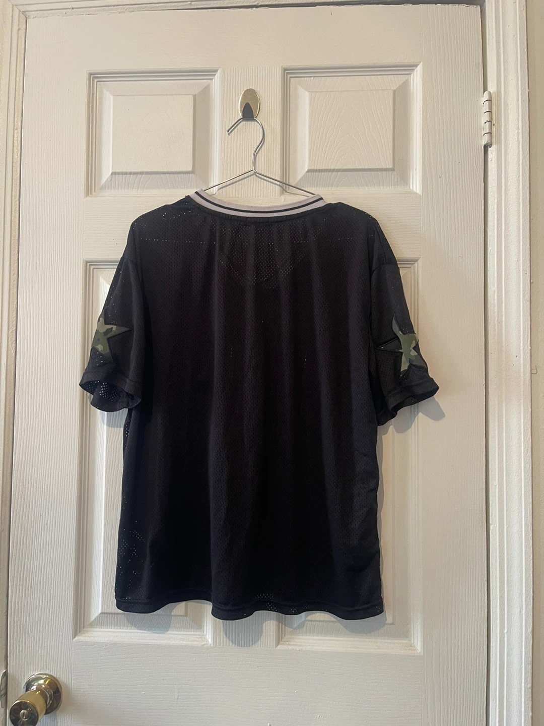 La Lux Black Mesh Jersey Size Large - photo 3
