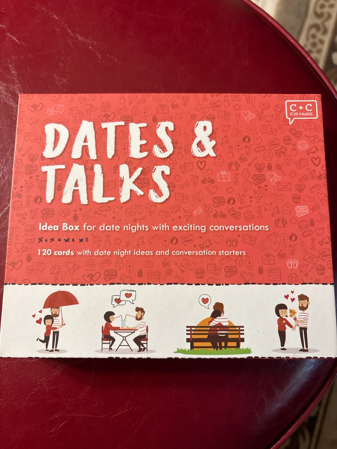 🏈 Dates & Talks Card Game for Couples - photo 2