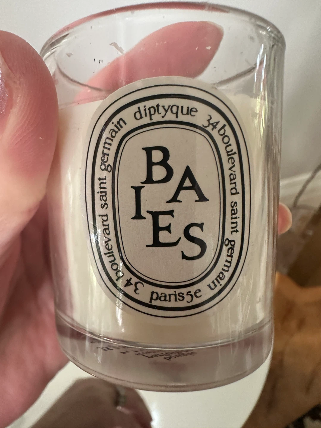 Two Diptyque Scented Candles (Baies and Lys) - photo 3