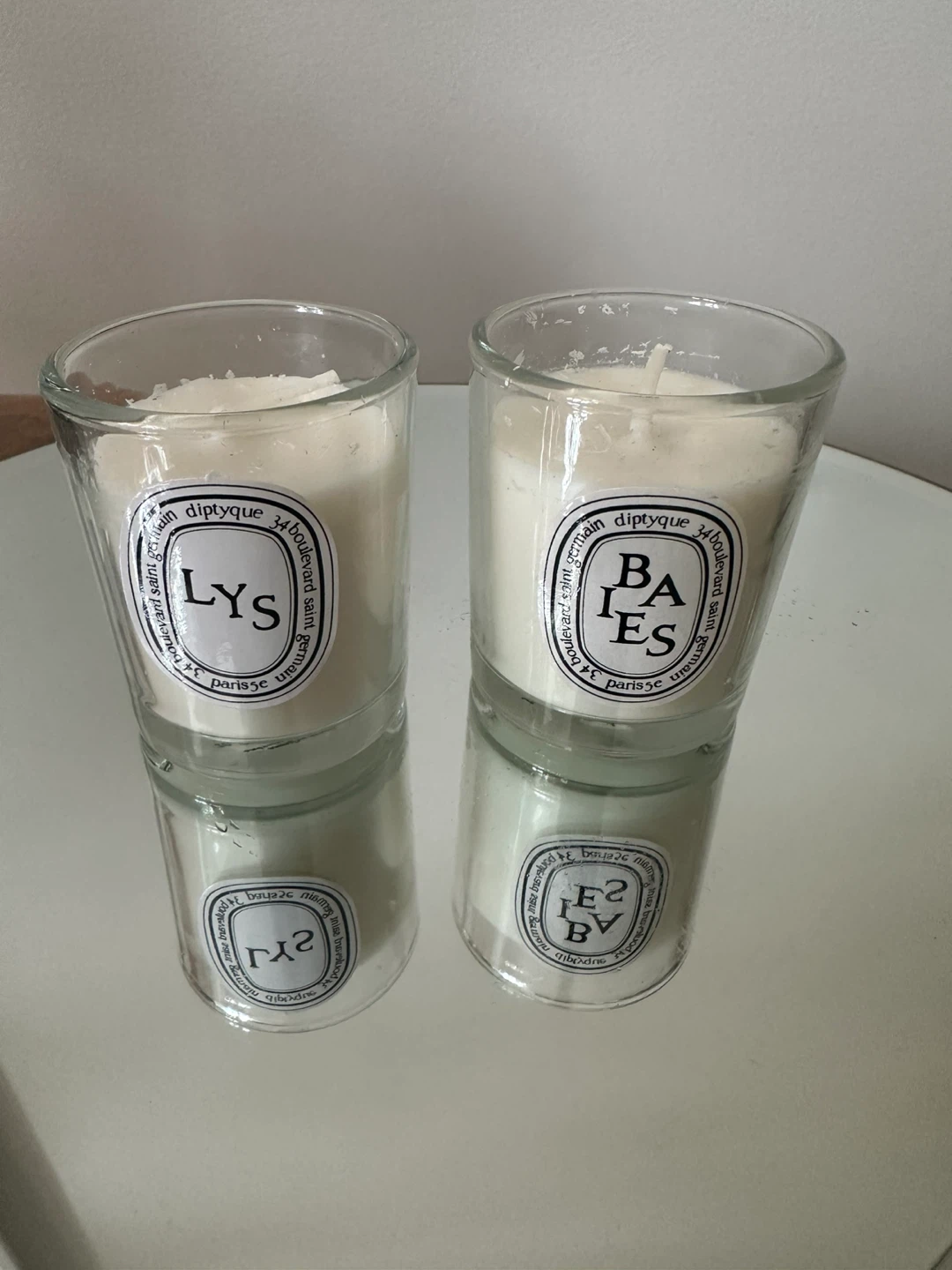 Two Diptyque Scented Candles (Baies and Lys) - photo 5
