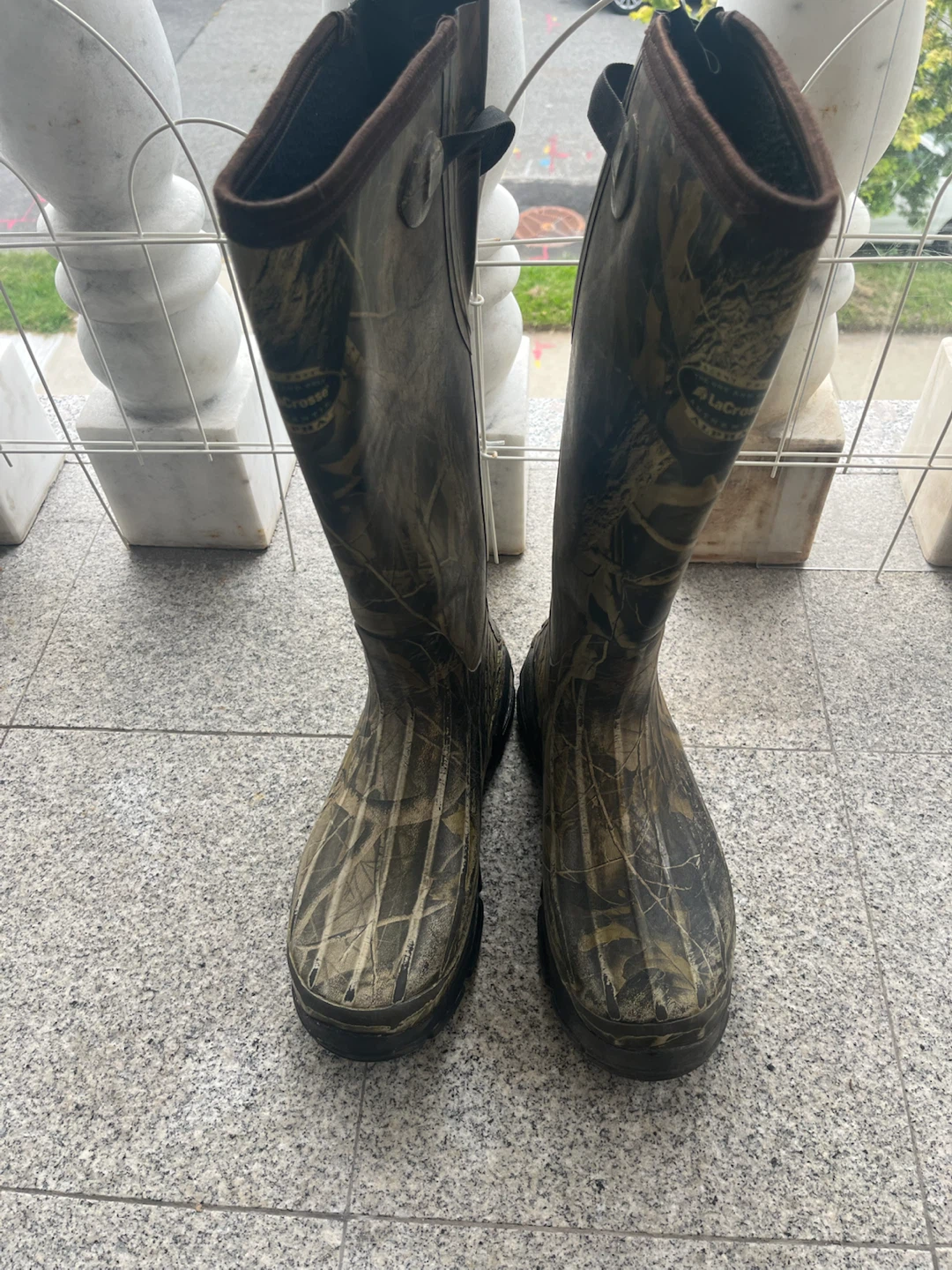 LaCrosse rubber hunting boots men, size 13 - photo 2