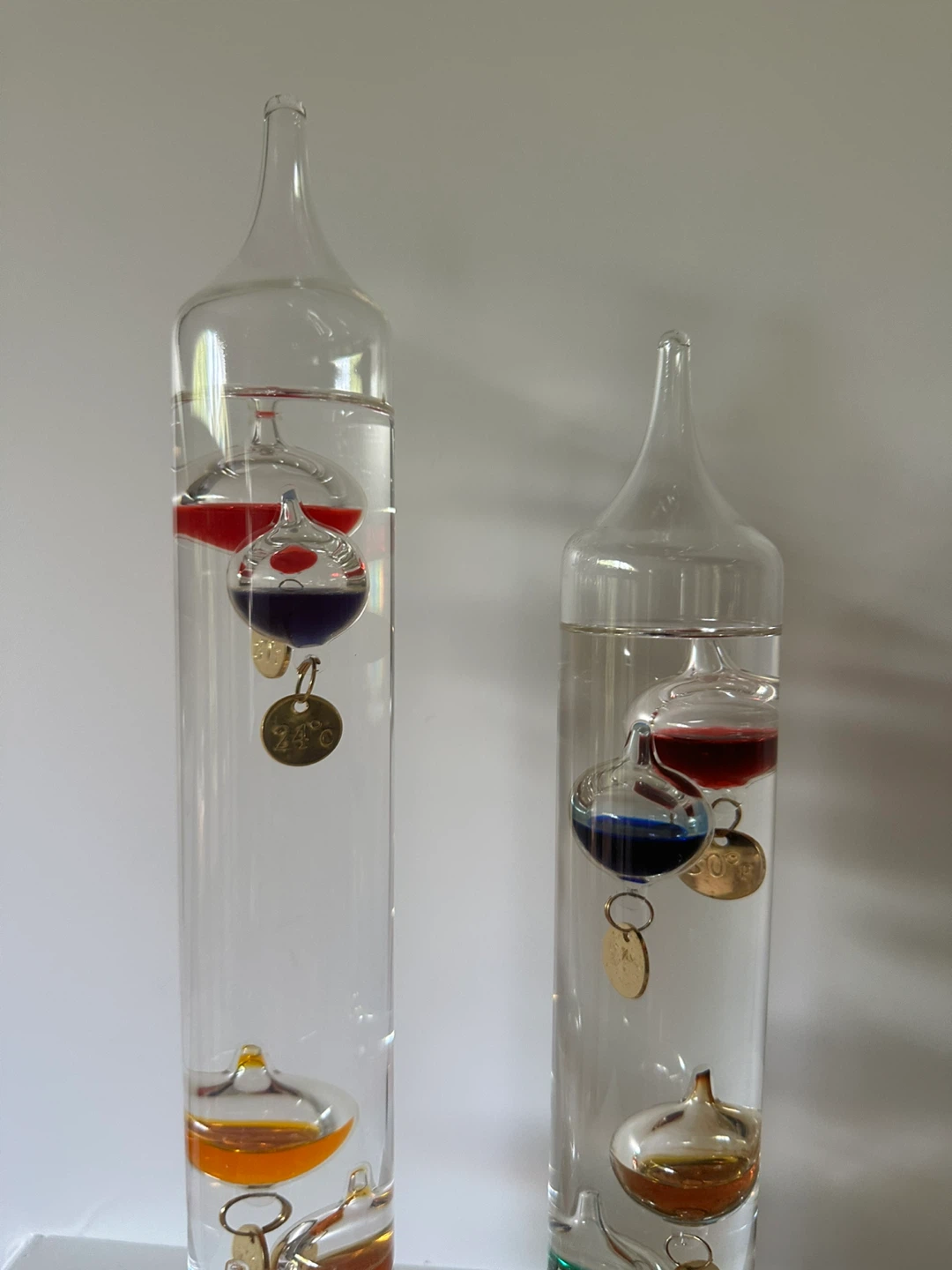 Set of two Galileo thermometers - photo 3