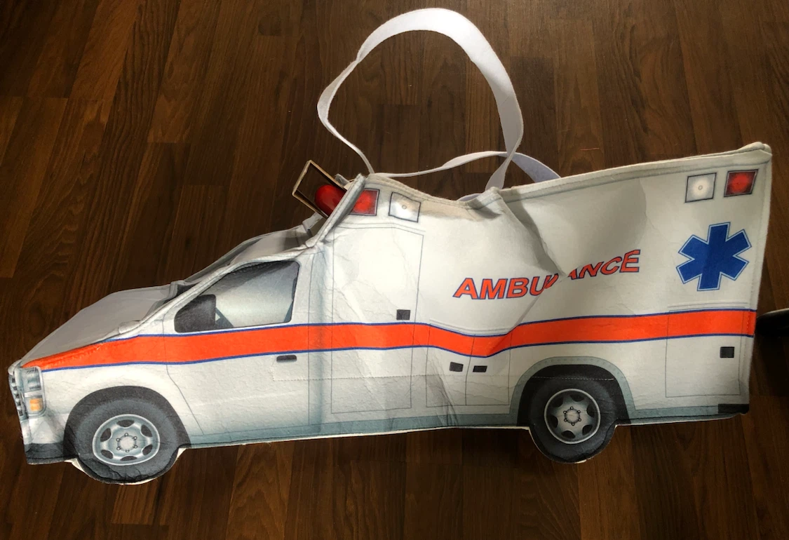 Light and Sound Ambulance Child Costume (5-7yr)