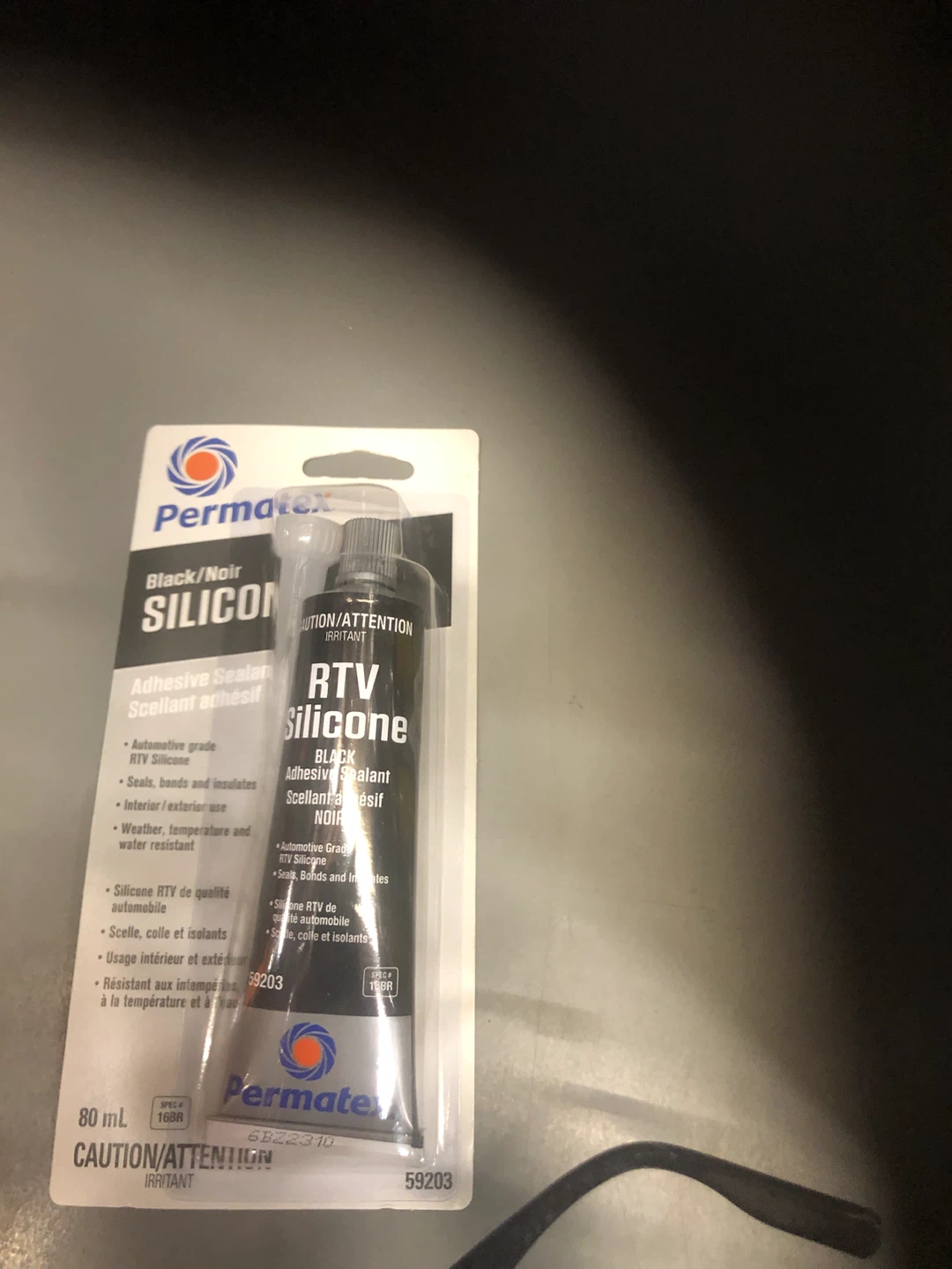 🏈Permatex Black RTV Silicone Adhesive Sealant 80ml🏈