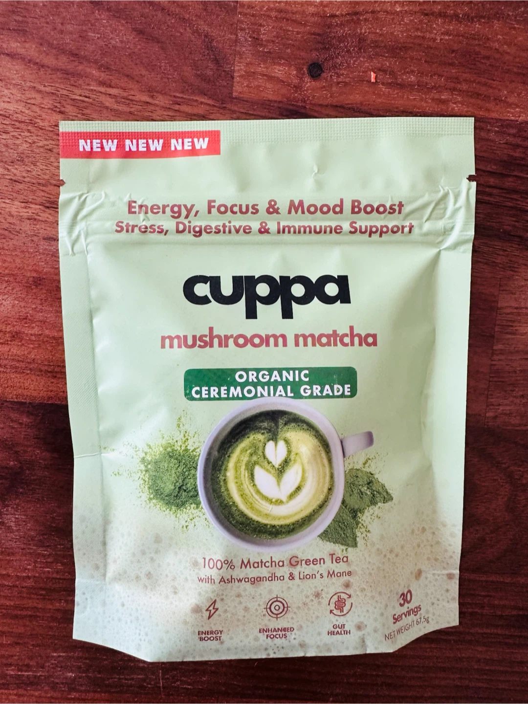 NEW Cuppa Mushroom Matcha 30 Servings🏈