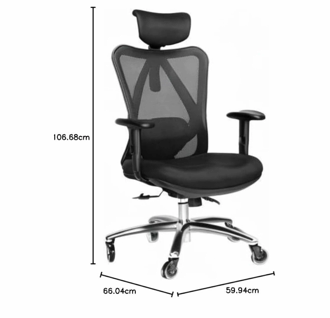 Ergonomic Office Chair with Headrest